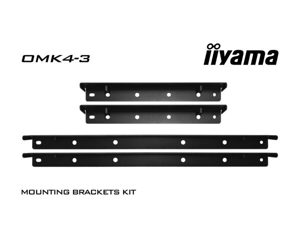 iiyama accesorii TFT iiyama - Befestigungswinkel - OMK4-3 *negru*