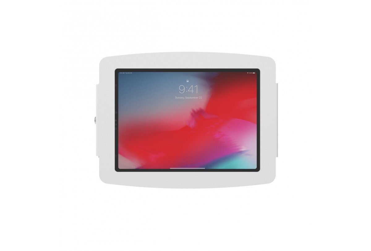IPAD 10.2IN SPACE ENCLOSURE/WALL MOUNT - WHITE