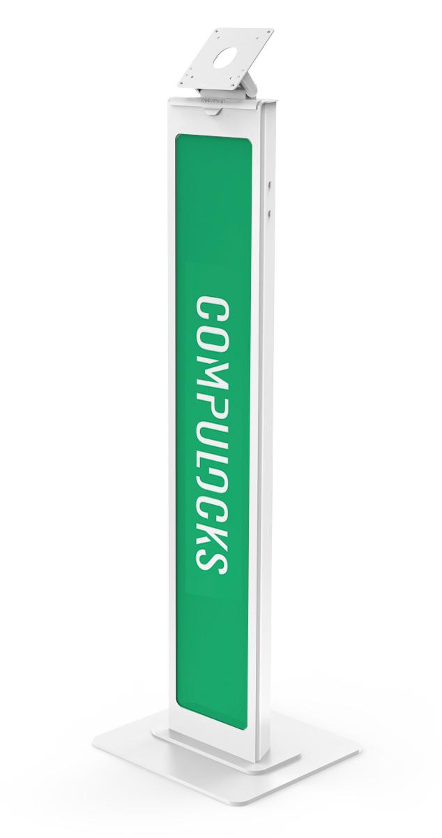 VESA BRANDABLE FLOOR STAND -/WHITE