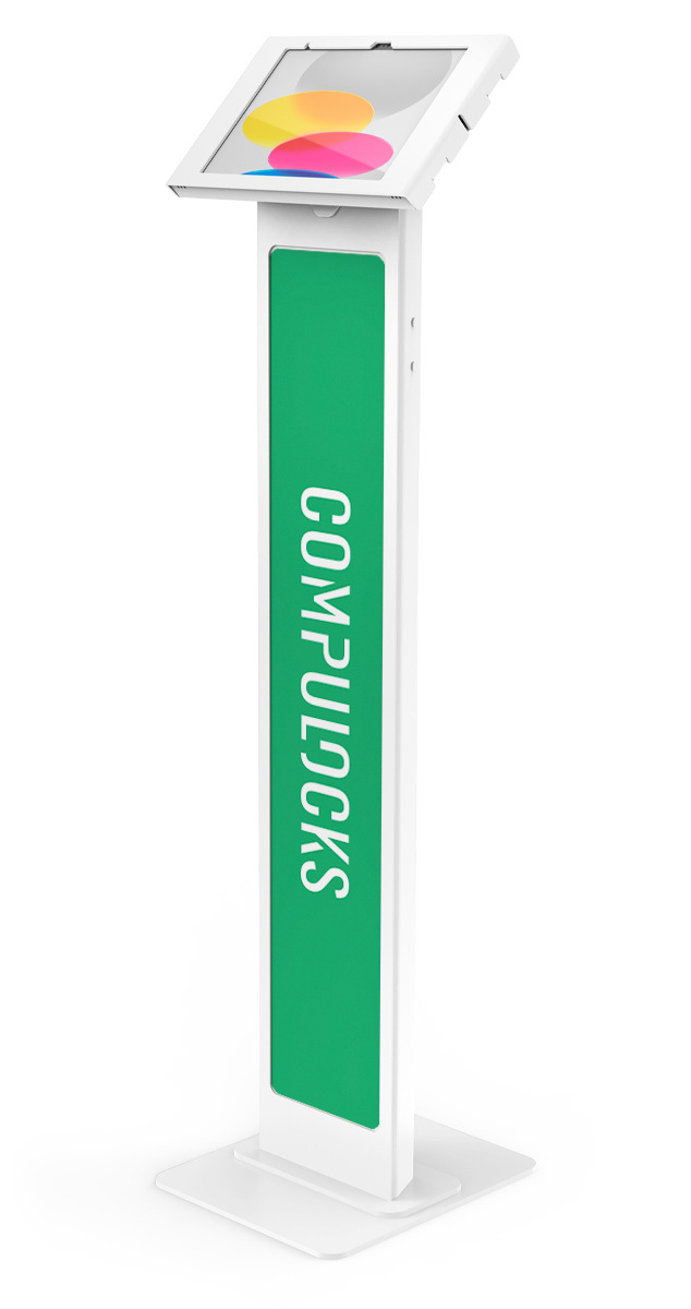IPAD 10TH-11TH (A16) GEN SWELL/ENCL. BRANDABLE FLOOR STAND WHT