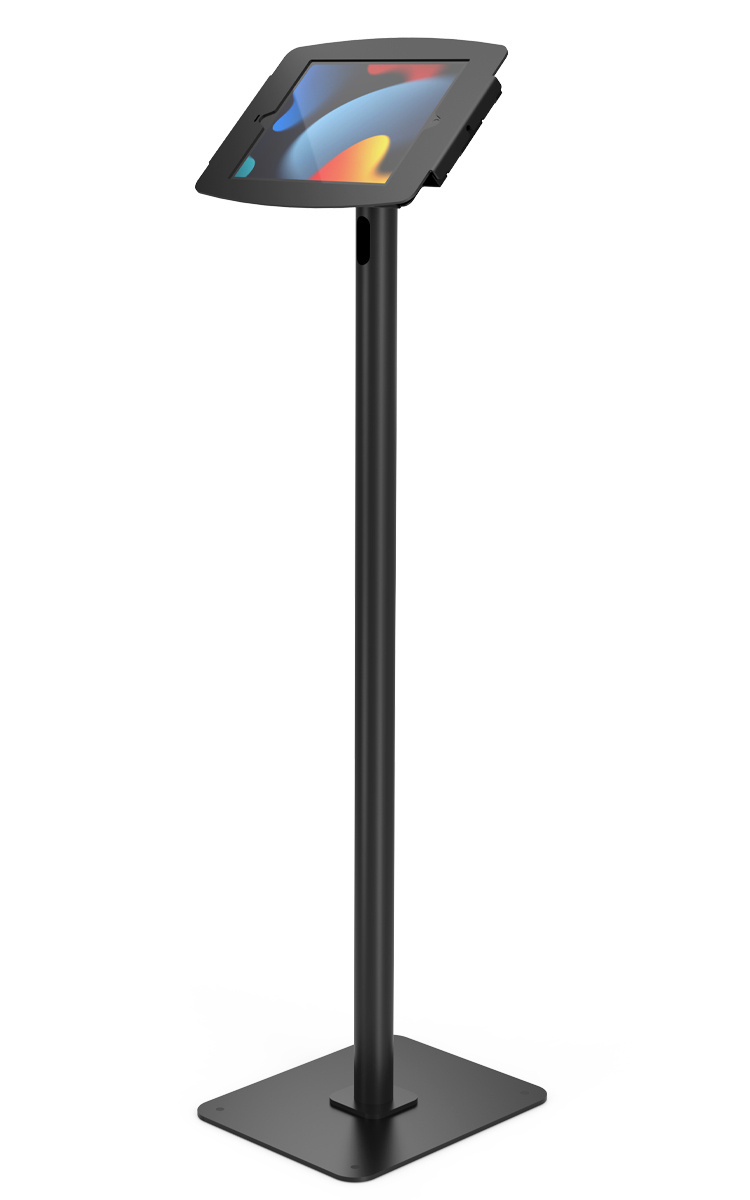 IPAD 10.2IN SPACE ENCLOSURE/SWIFT FLOOR STAND - BLACK