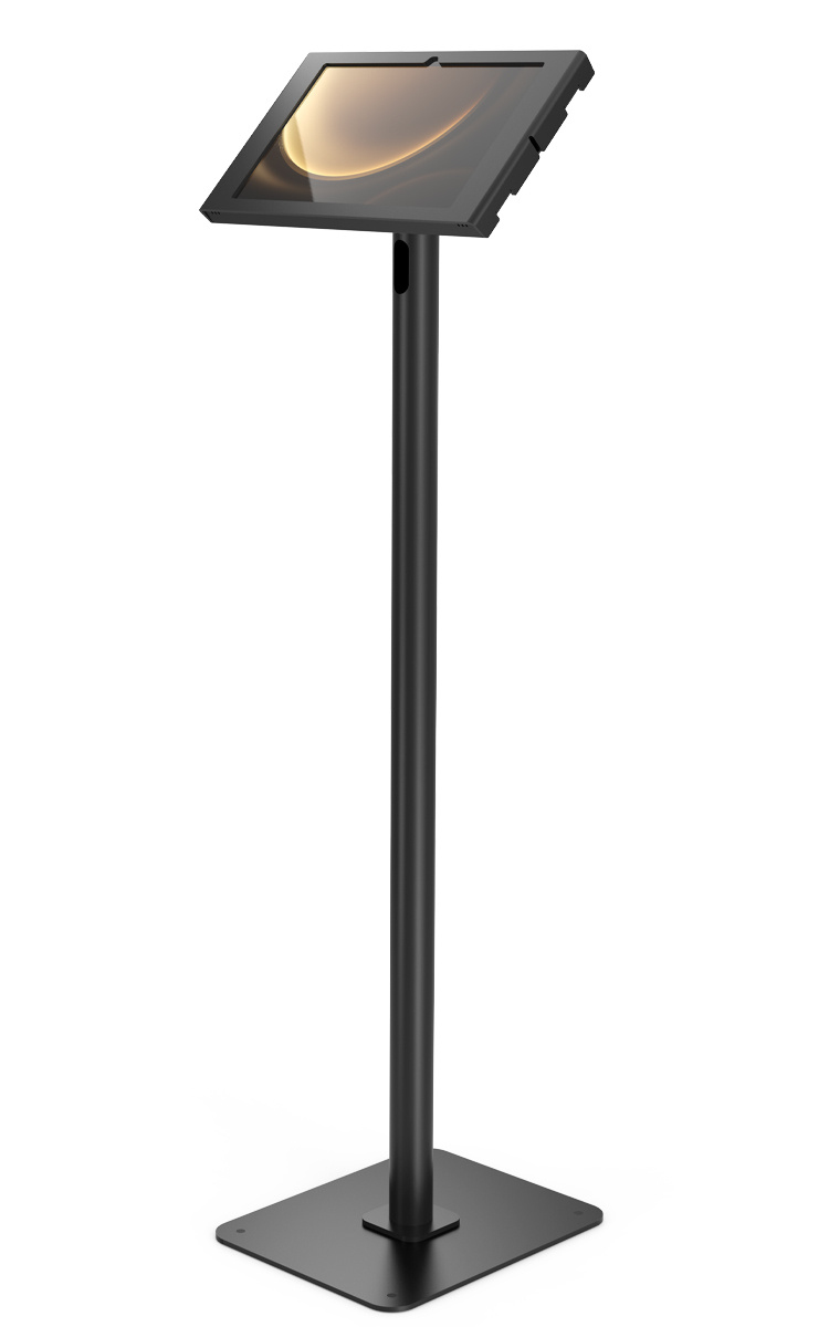 GALAXYTAB S9+/S9FE+/S10+ 12.4IN/APEX ENCL. SWIFT FLOOR STAND BLK