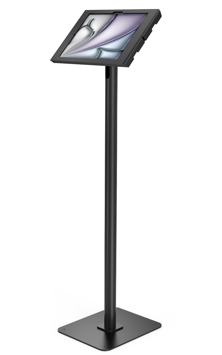 IPAD AIR M2 AND M3 13IN APEX/ENCLOSURE SWIFT FLOOR STAND BLK