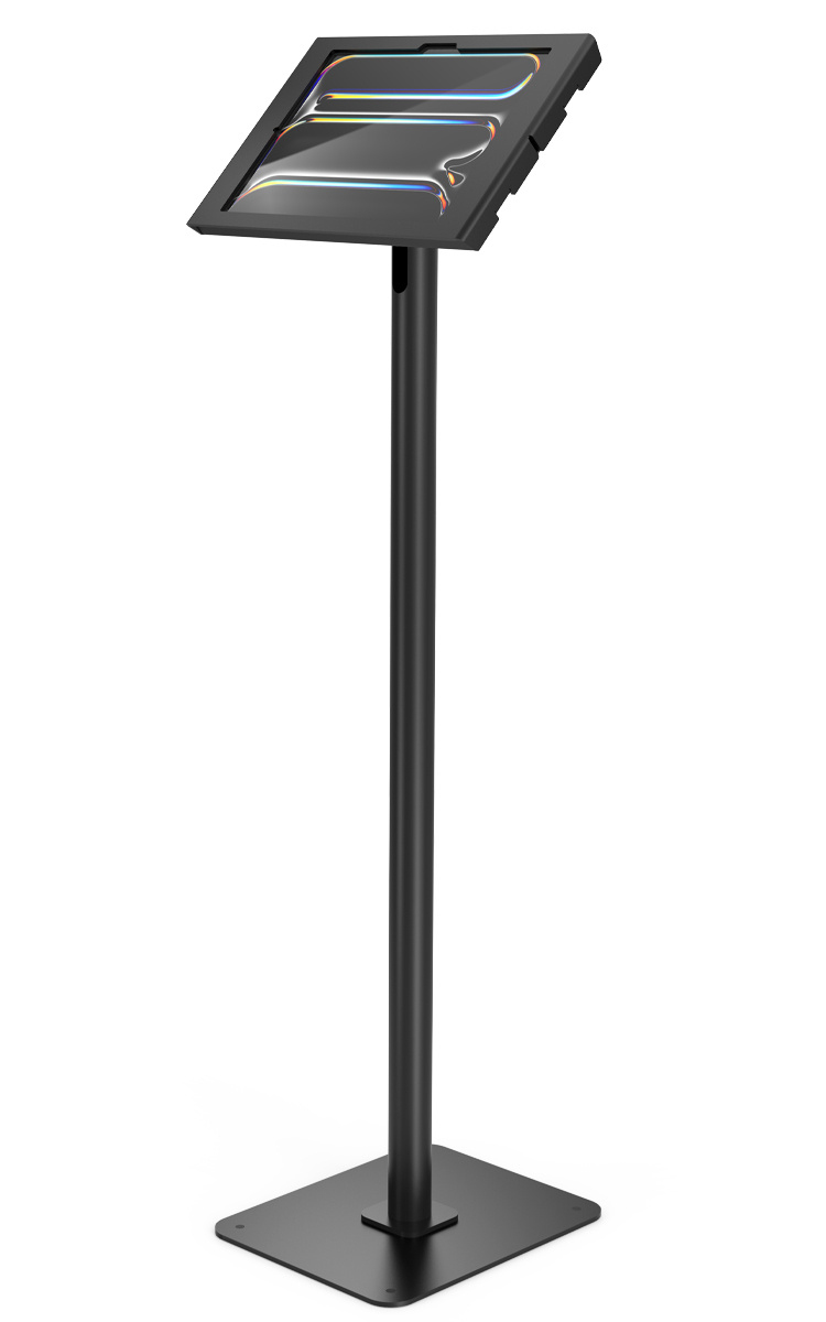 IPAD PRO M4 13IN APEX ENCLOSURE/SWIFT FLOOR STAND - BLACK