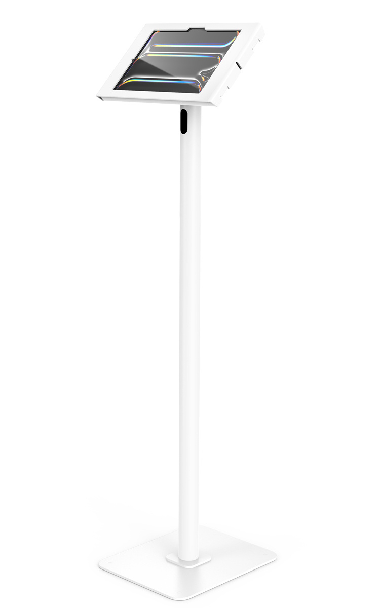 IPAD PRO M4 11IN APEX ENCLOSURE/SWIFT FLOOR STAND - WHITE