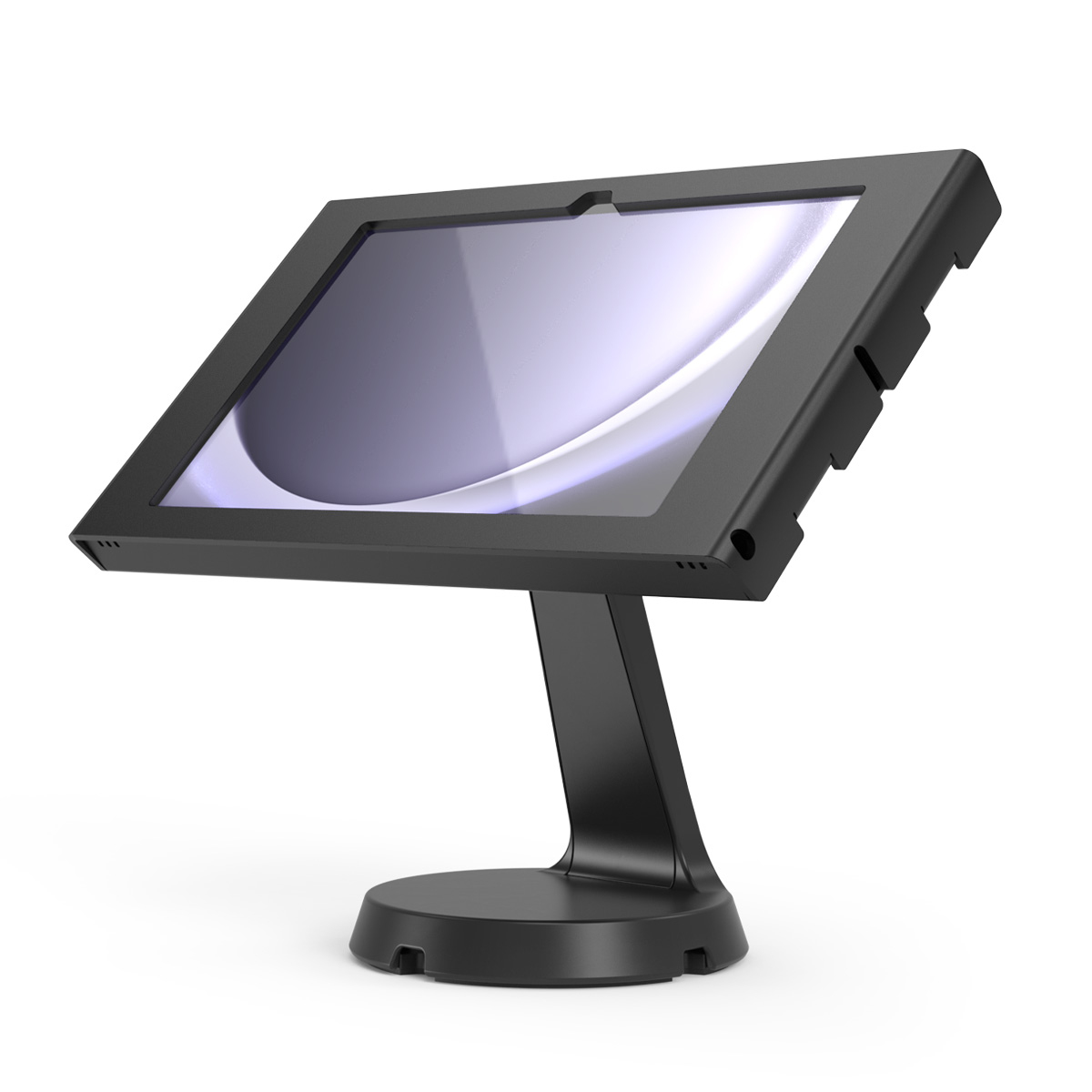 GALAXY TAB A9+ APEX ENCLOSURE/MAST COUNTER STAND - BLACK