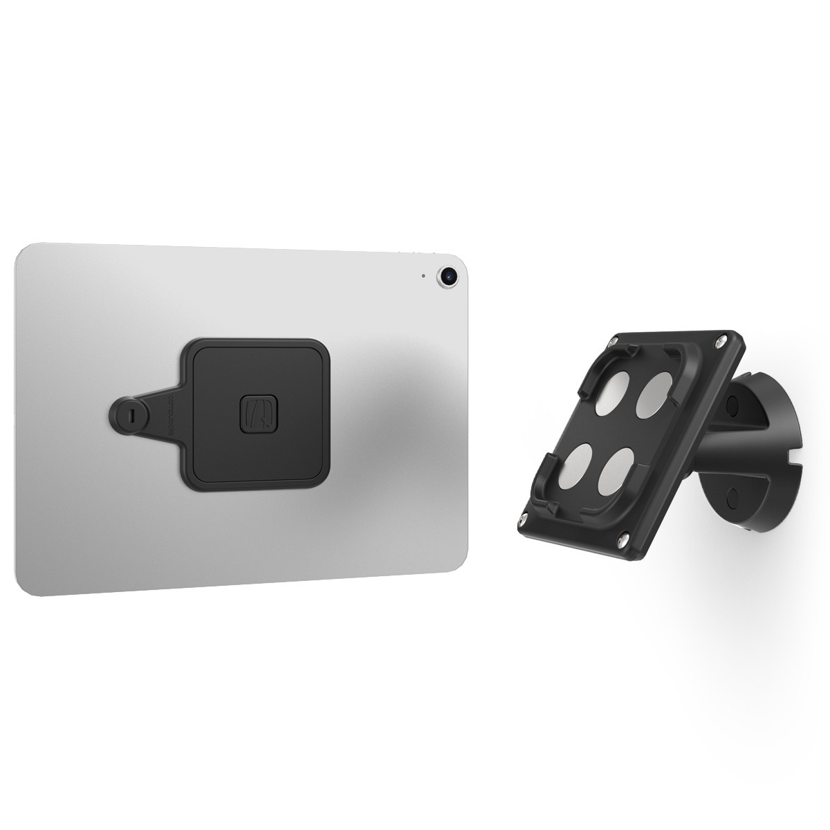 UNIVERSAL TABLET MAGNETIX BOW/TILTING WALL MOUNT - BLACK