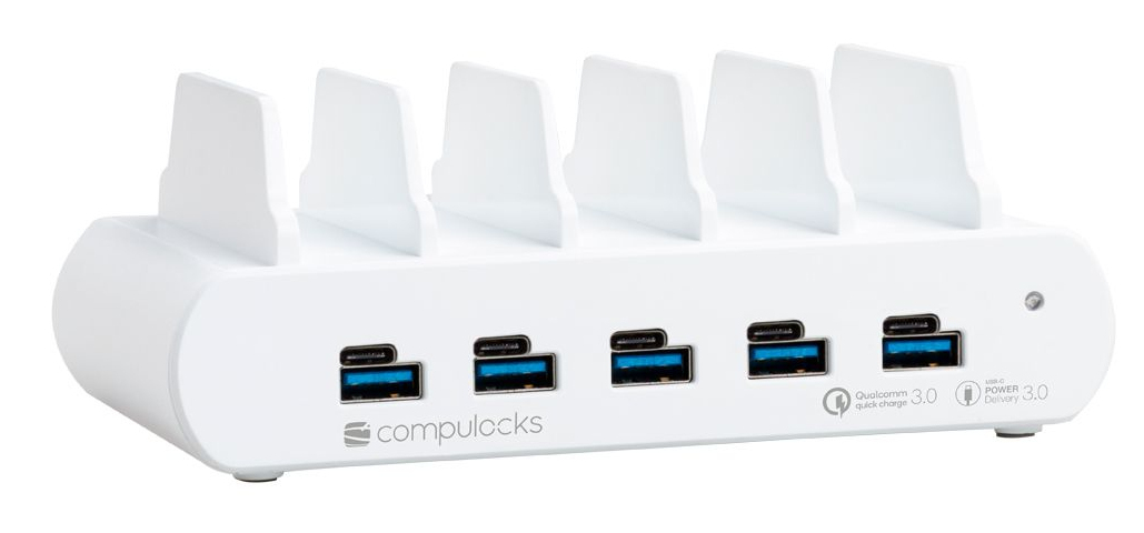 5 PORTS USB CHARGING DOCK/STATION WITH UK PLUG