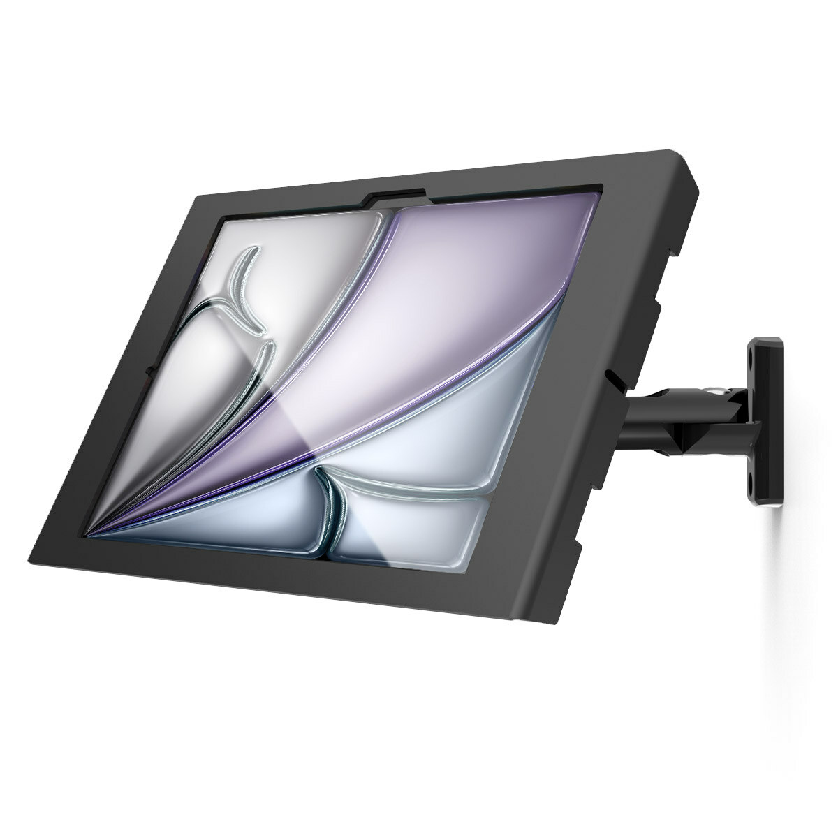IPAD AIR M2 AND M3 13IN APEX/ENCLOSURE SWING WALL MOUNT BLACK