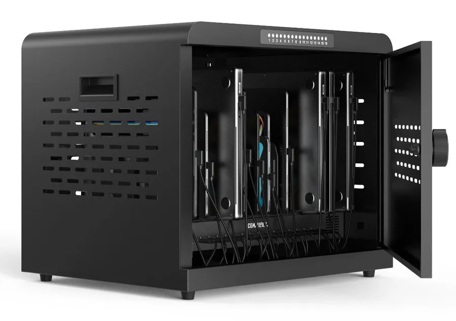 CHARGING AND LOCKING CABINET F//16 NOTEBOOKS AND TABLETS EU PLUG