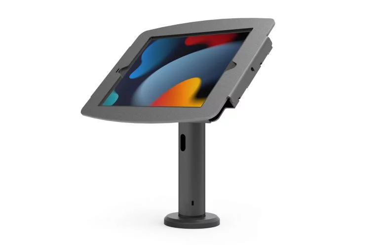IPAD 10.2IN SPACE ENCLOSURE/TILTING STAND 8IN - BLACK