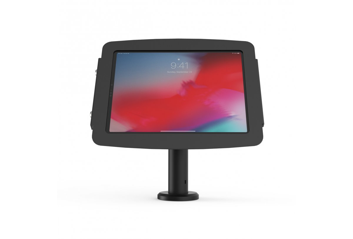 IPAD 10.2IN SPACE ENCLOSURE/TILTING STAND 4IN - BLACK