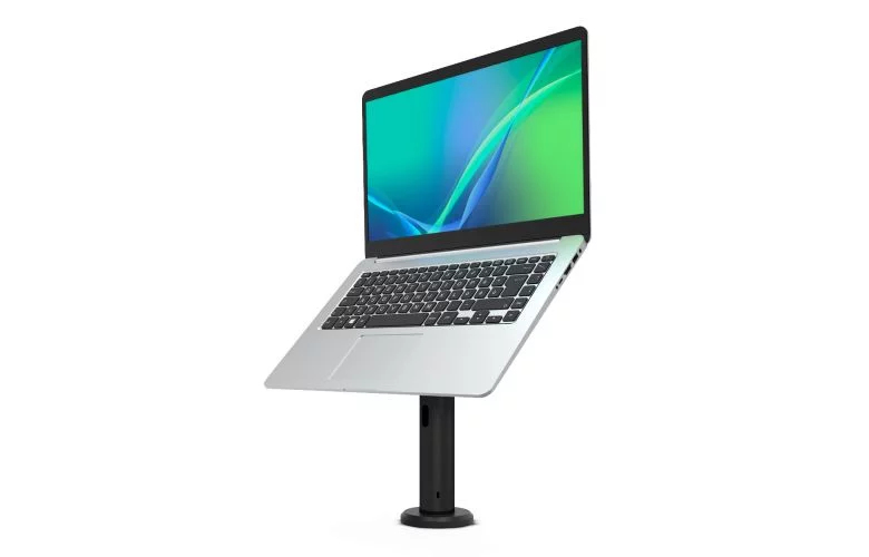 UNIVERSAL INVISIBLE MOUNT/COUNTER STAND 4IN - BLACK