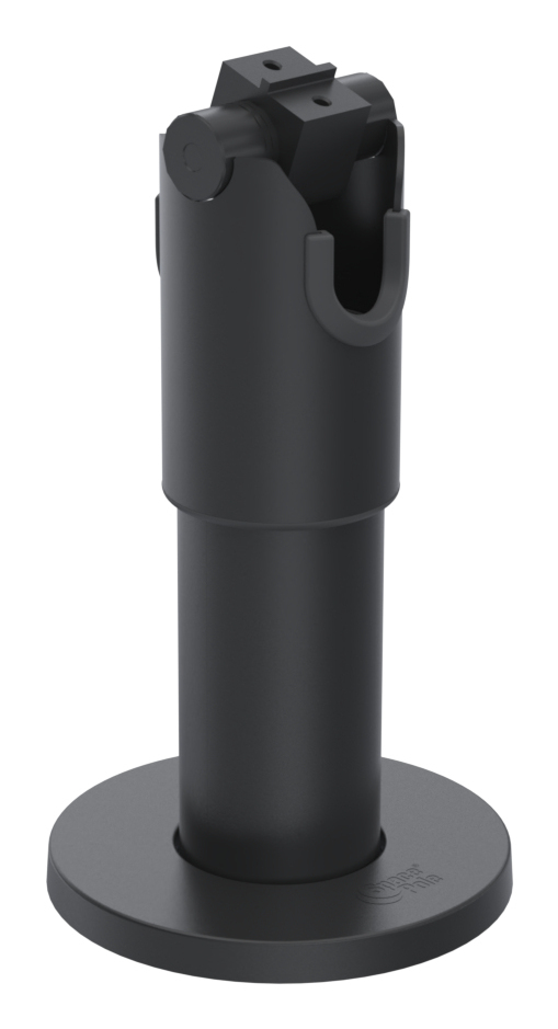 DURATILT FLIP SP2 AND POLE INC/FLANGE COVER BLACK