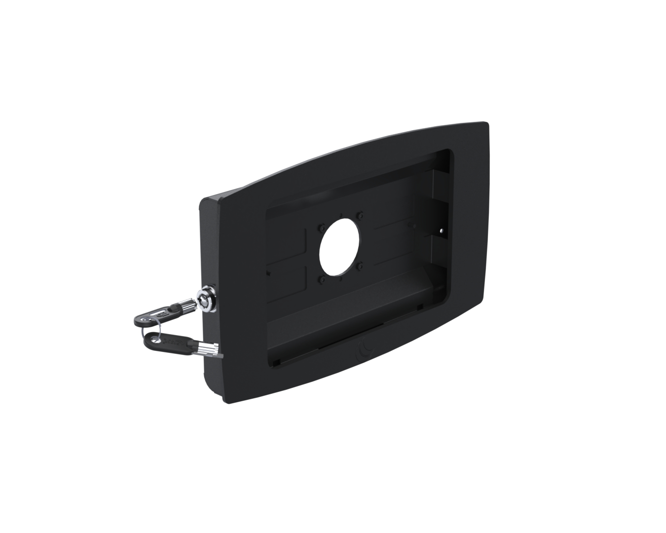 A-FRAME BEZEL 7.9IN PUSH LOCK/BLACK