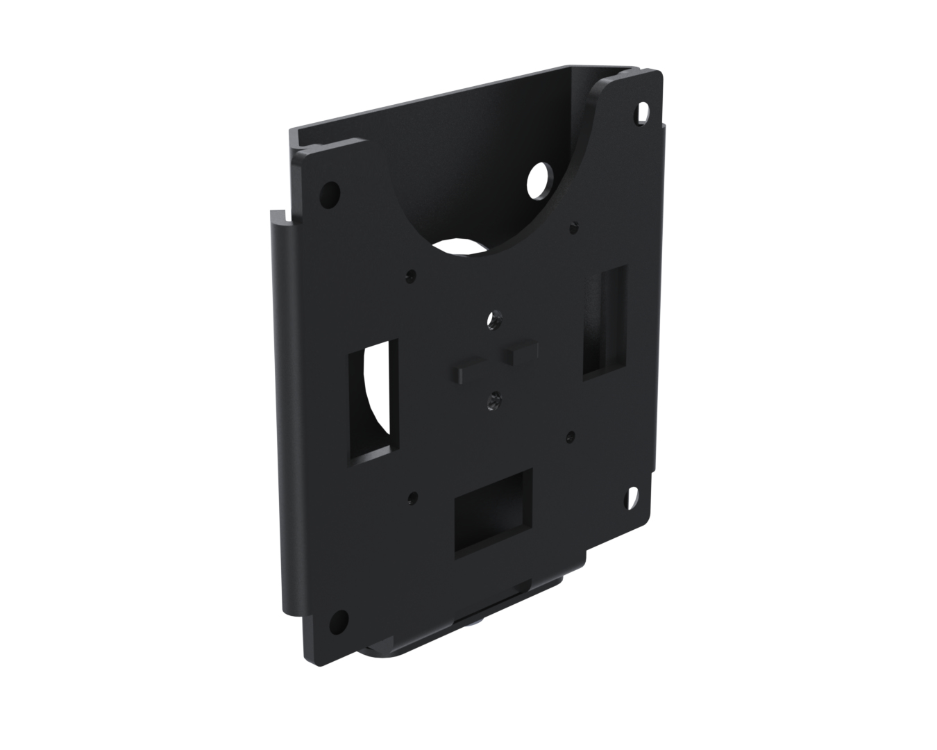 FLUSH WALL MOUNT WHITE/.