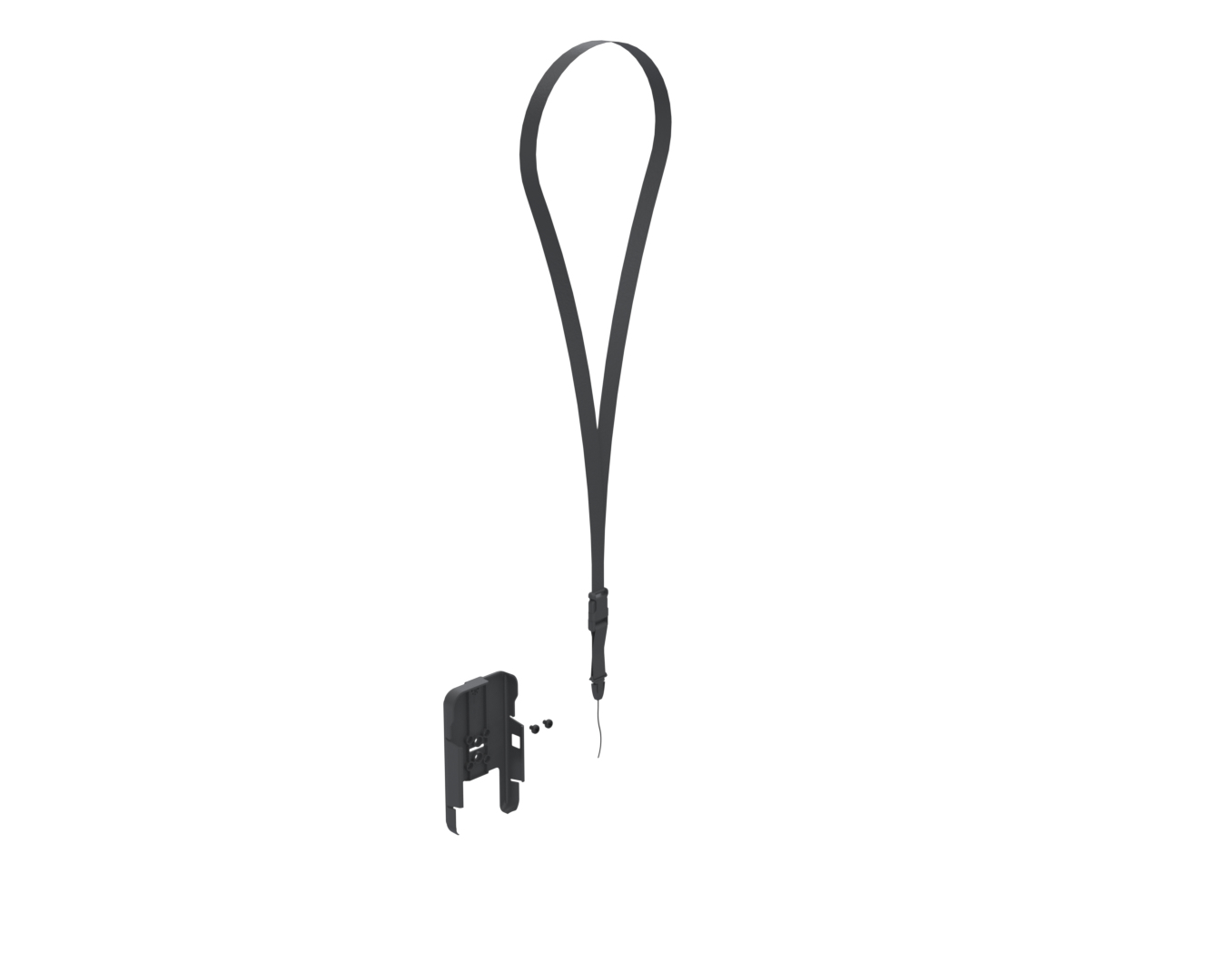 M-CASE F/ VERIFONE E355/W/LANYARD+RETRACTABLE CBL BLACK