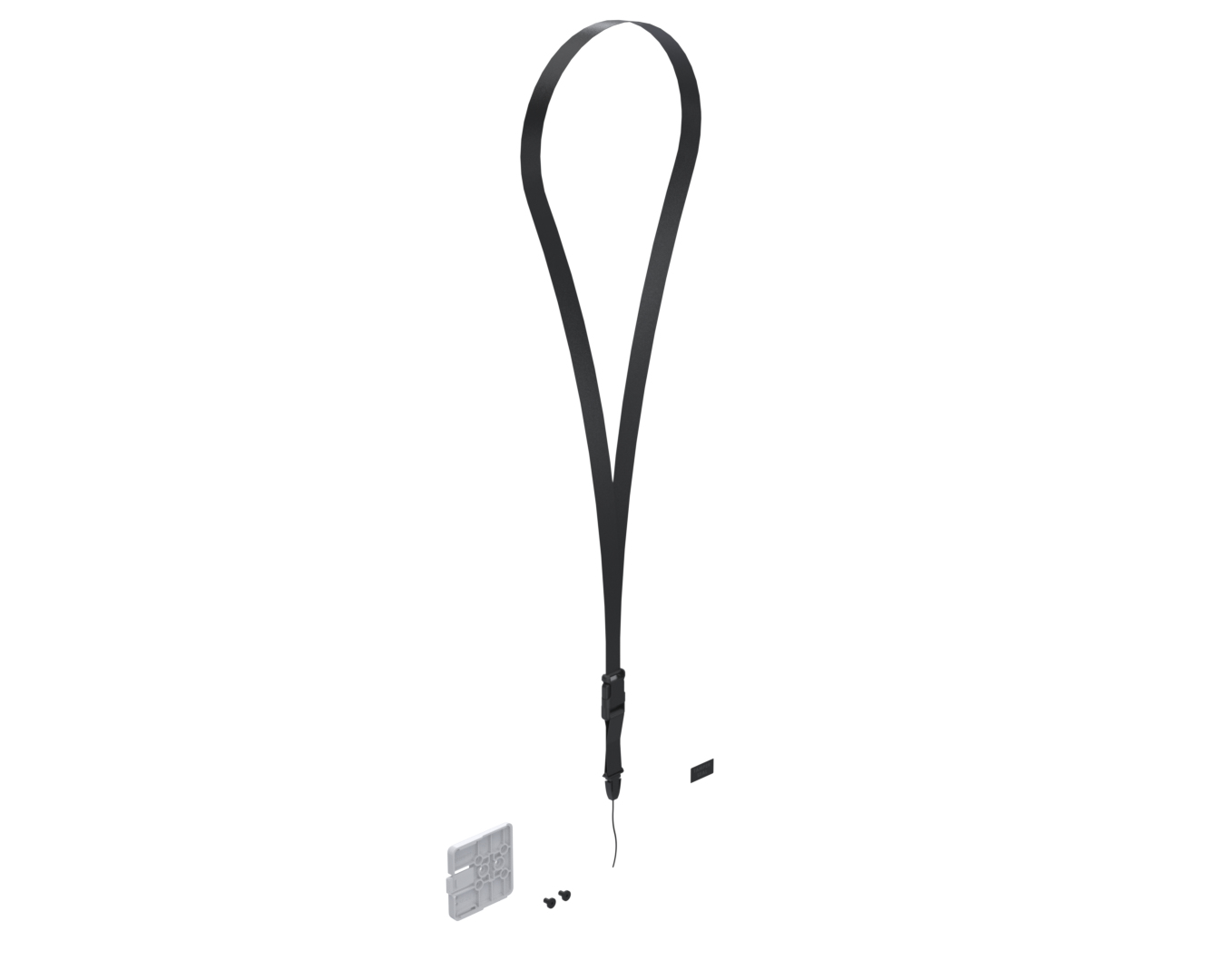 MCASE FOR STRIPE READER M2 W./LANYARD - WHITE