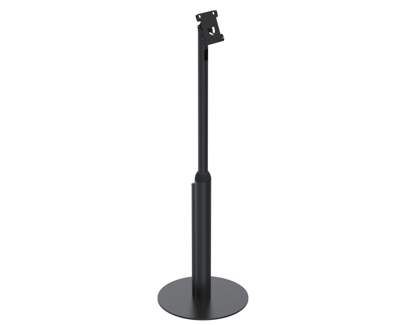 SPACEPOLE ARC VESA 75/100/ADJUSTABLE FLOOR STAND - WHITE
