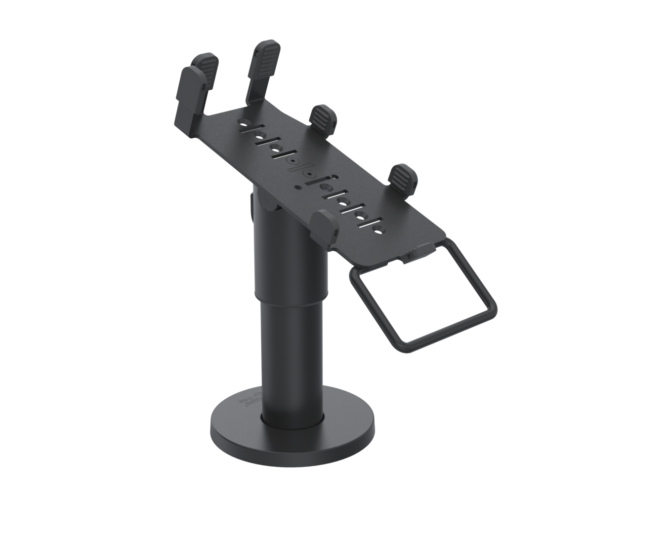 MULTIGRIP PLATE FOR VERIFONE/P200/P400 NO HANDLE BLACK