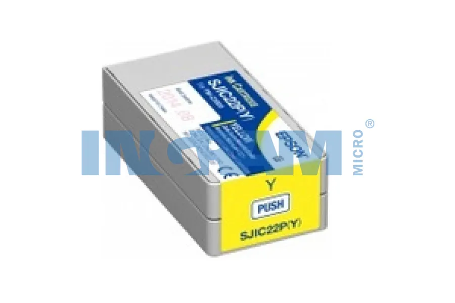 SJIC22P(Y): Ink cartridge for ColorWorks C3500 (yellow)