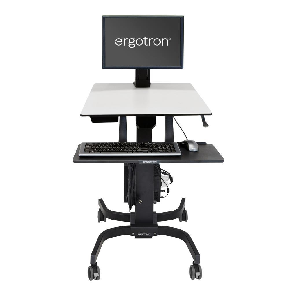 WORKFIT-C SINGLE LD/SIT-STAND WORKSTATION