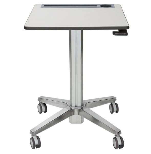 LEARNFIT II STANDING DESK/ADJUSTABLE/CLEAR ANODIZED
