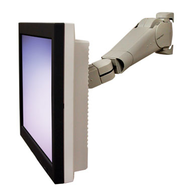 400 SERIE MOUNT PLATE GREY/SUSPEND DOUBLE PIVOT