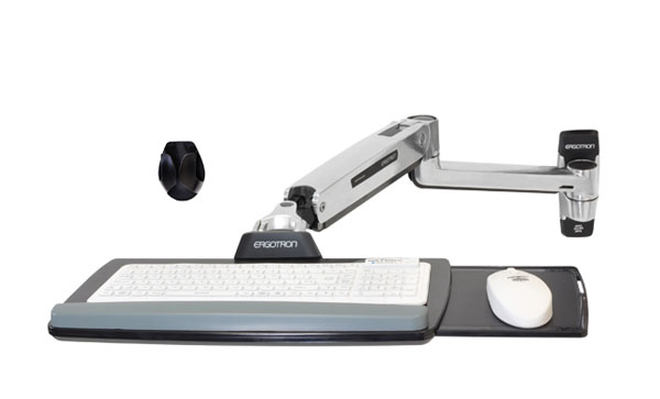 LX SIT-STAND WALLM KEYBOARD ARM/2.3KG LIFT 50.8CM 10Y WARRANTY