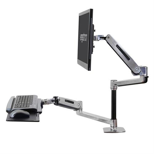 WORKFIT-LX DESK MOUNT/F/FLAT PANEL DISPLAY KBRD MOUSE