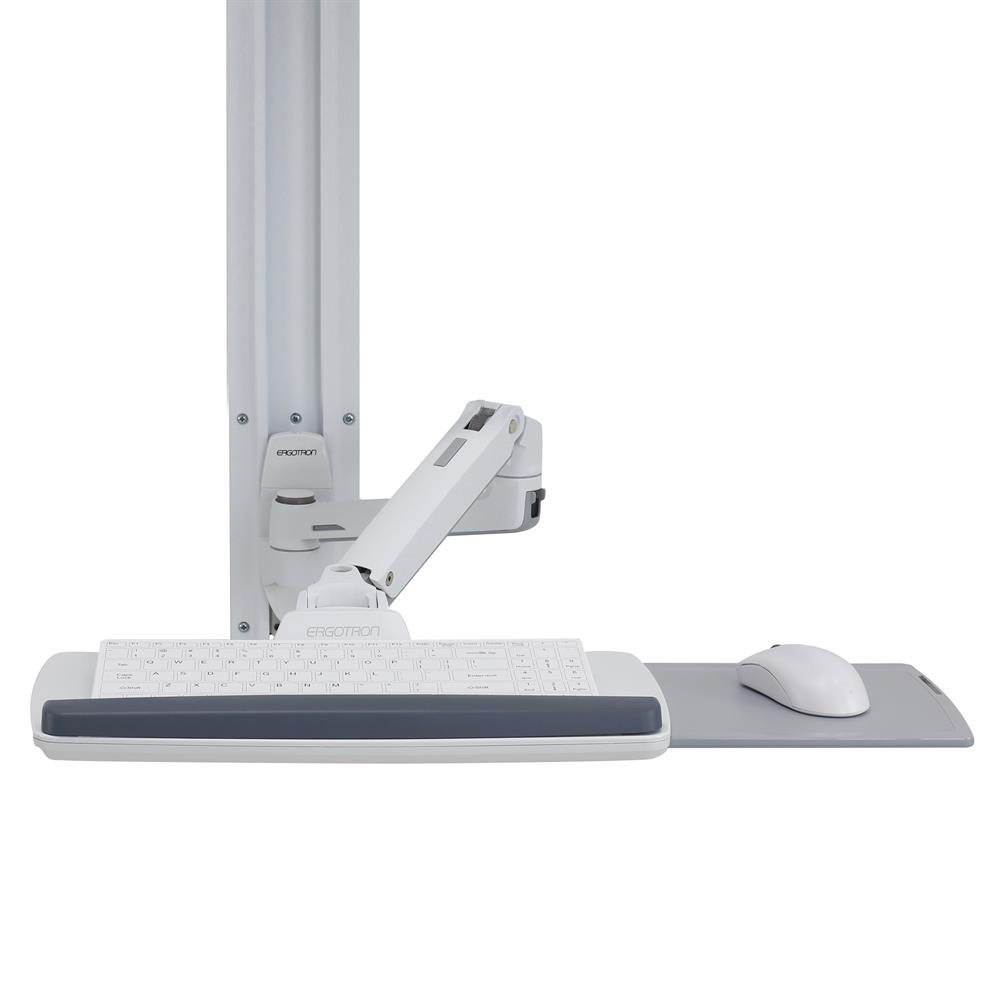 LX WALL MOUNT SYSTEM (WHITE)/KEYBOARD + MONITOR MOUNT 10YEAR