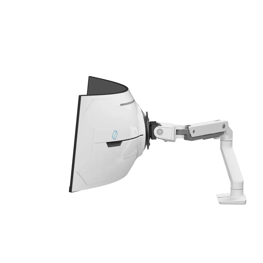HX ARM WITH VERY HEAVY DUTY/PIVOT DESK MOUNT BWT