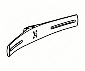 DS100 28IN CROSSBAR/F/ 2 DISPLAY MOUNTS