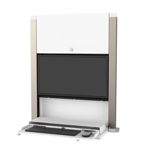 CAREFIT SIT-STAND ENCLOSURE/27IN MIS-D 5Y W WHITE