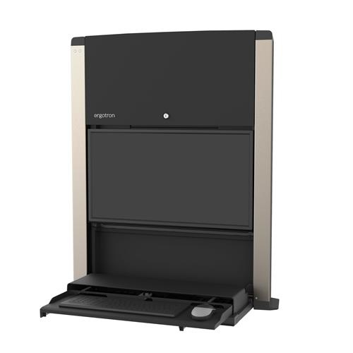 CAREFIT SIT-STAND ENCLOSURE/27IN MIS-D 5Y W BLACK
