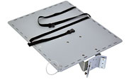 LARGE UTILITY SHELF/3.6 KG GREY 28 X 33 CM