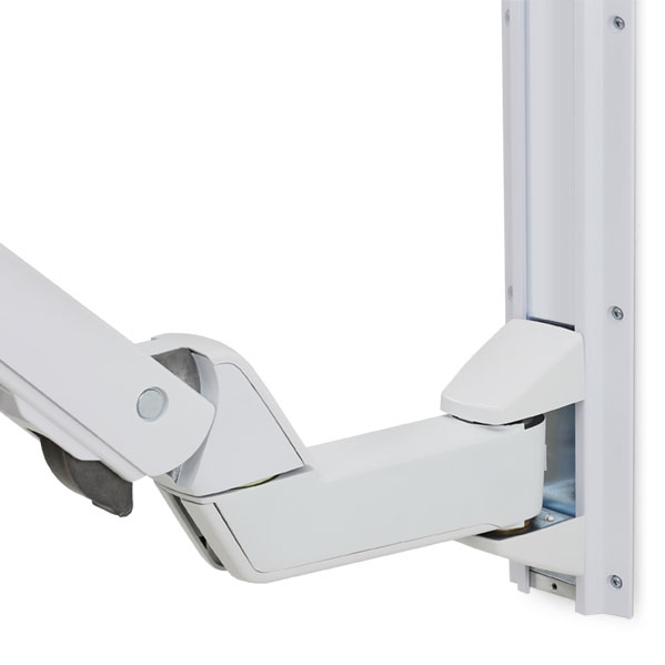 EXTENDER ASSEMBLY/ 9IN ARM/BRIGHT WHITE TEXTURE
