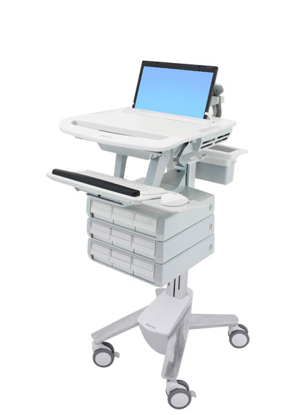 STYLEVIEW LAPTOP CART/9 DRAWERS