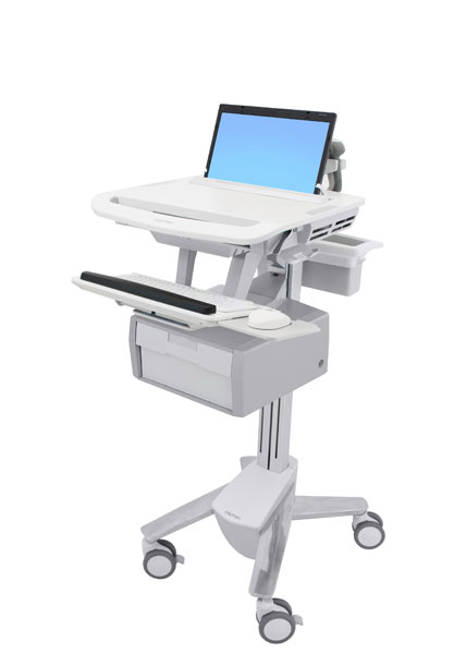 STYLEVLIEW LAPTOP CART/TALL DRAWER