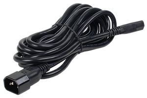 Fujitsu Cable powercord rack, 2.5m, black