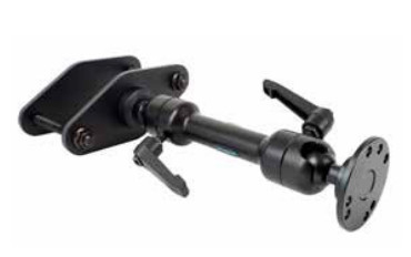 ZIRKONA 4IN DIAMOND MOUNT WITH/6IN MEDIUM DOG-BONE AND VESA 75M