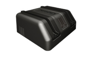 F110-EXT DUAL BAY BATT CHARG/UK PSU INC