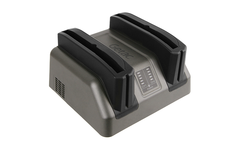 UX10 DUAL BAY BATT CHARGER UK/.