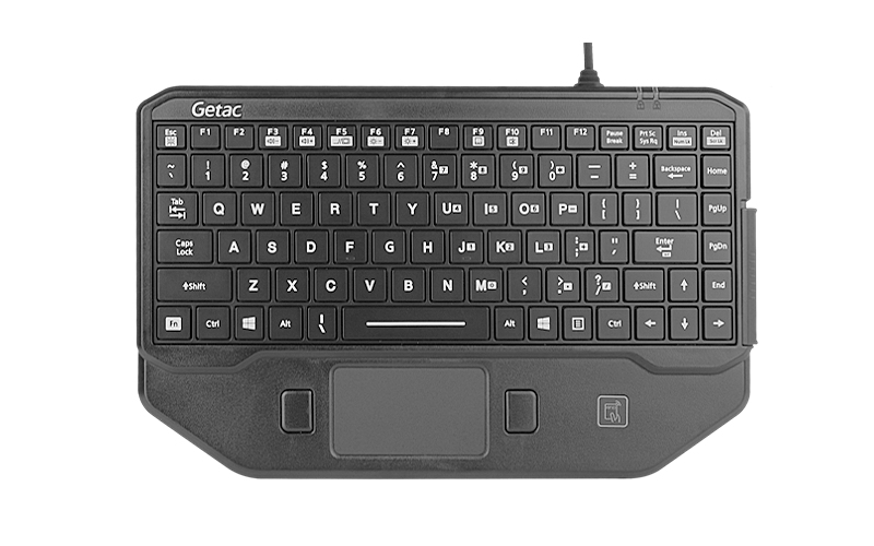 Getac Rugged Keyboard with Smart card and LF/HF RFID, 3 year warranty (UK)