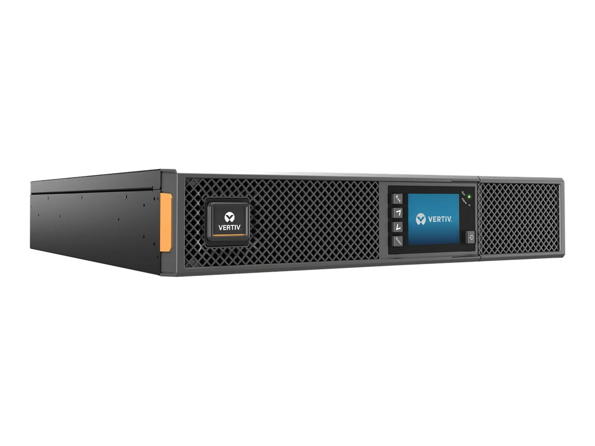 Vertiv Liebert GXT5 1ph UPS, 1.5kVA, input plug IEC C14 inlet, 2U, output - 230V, output socket groups (8)C13