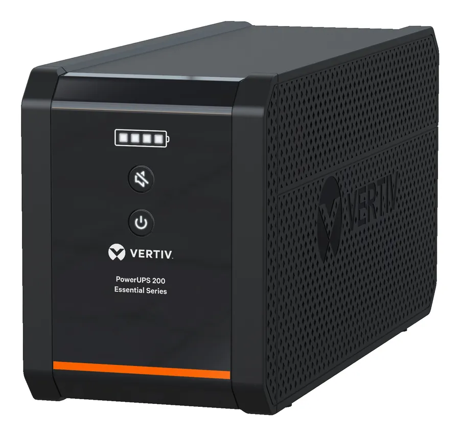 Vertiv PowerUPS 200 Essential, 2200VA/1225W, 230V, Line Interactive, 6 Schuko