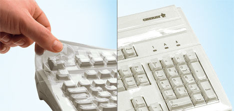 KEYSKIN WETEX G87-1504 SERIES/EHEALTH KEYBOARD PROTECT FOIL