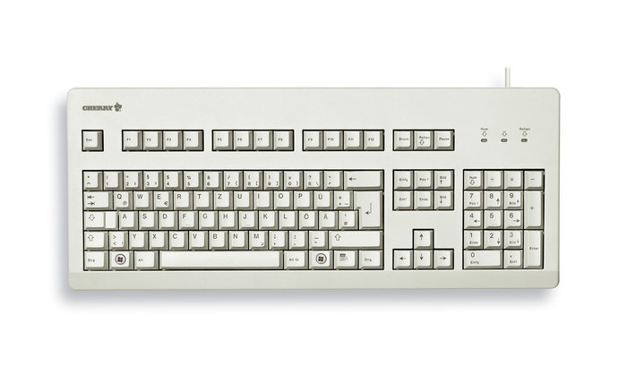 KEYBOARD G80-3000 USB PS/2/LIGHT GREY FRENCH LAYOUT
