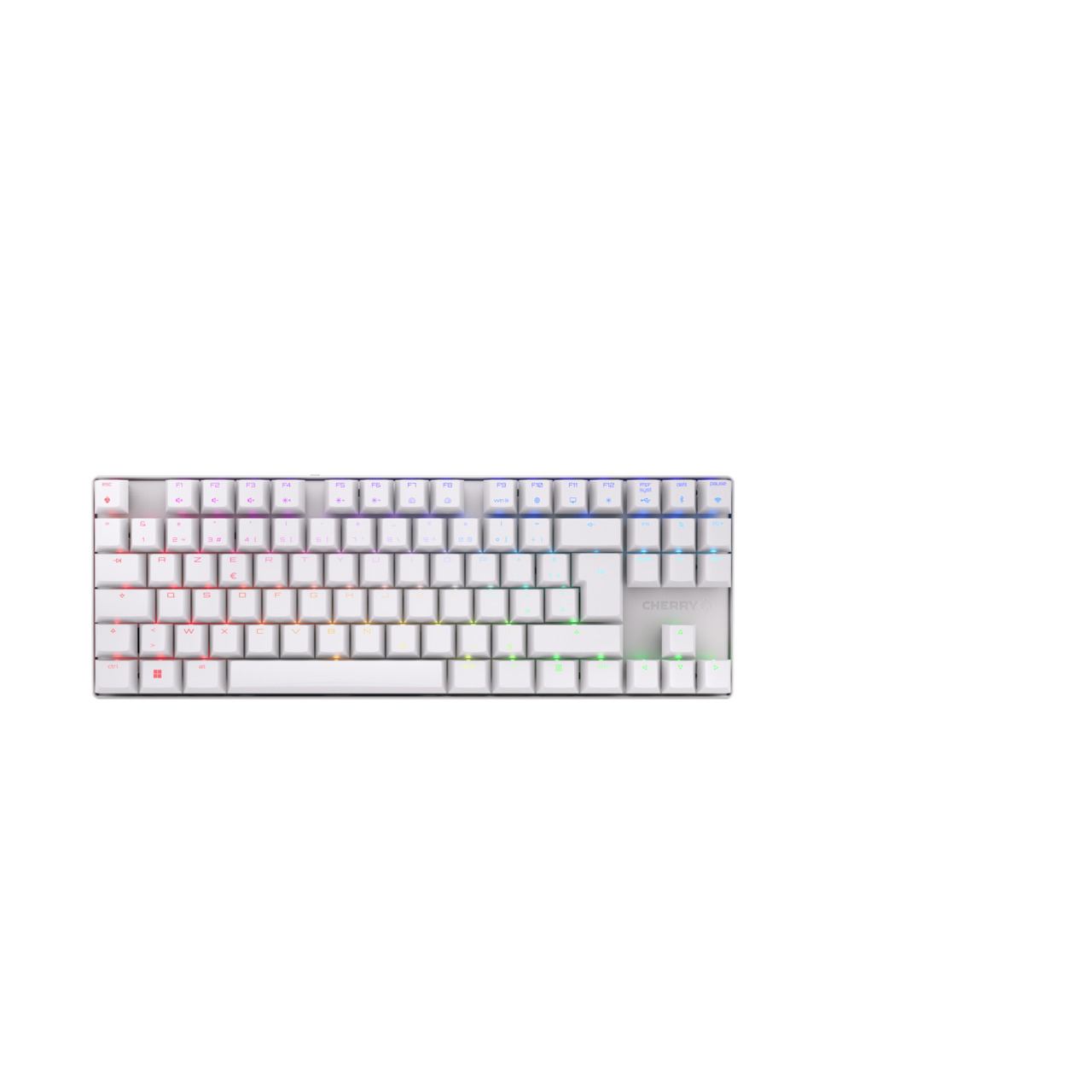 CHERRY MX 8.2 TKL WIRELESS BT/FRANCE WHITE
