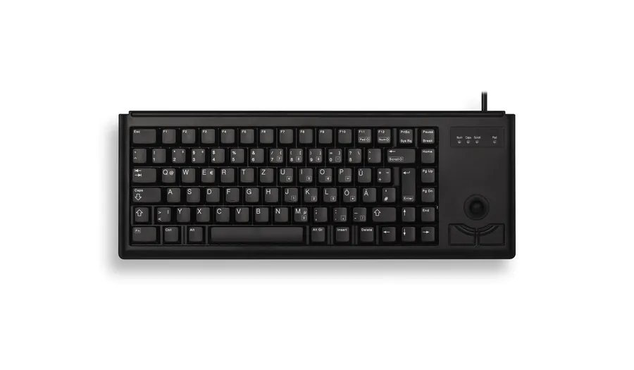 CHERRY G84-4400 BLACK KEYBOARD/USB TRACKBALL